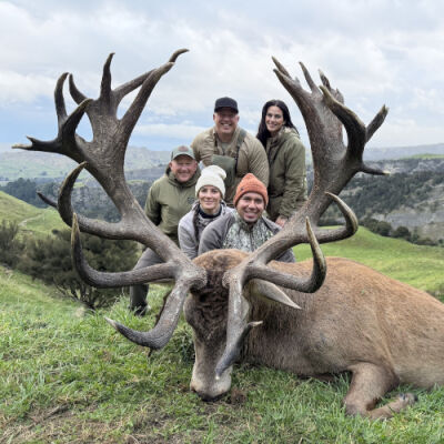 Trophy Red Stag Hunting Season in New Zealand