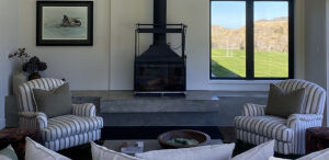 Loggia Fireplace