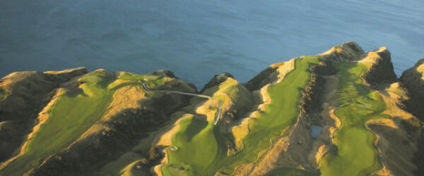 Golf at Cape Kidnappers. 